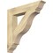 Ekena Millwork Funston Traditional Rough Sawn Bracket, Douglas Fir, 6"W x 36"D x 36"H BKT06X36X36FST01RDF - alternate 1